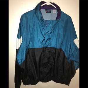 Vintage claybrooke sport windbreaker